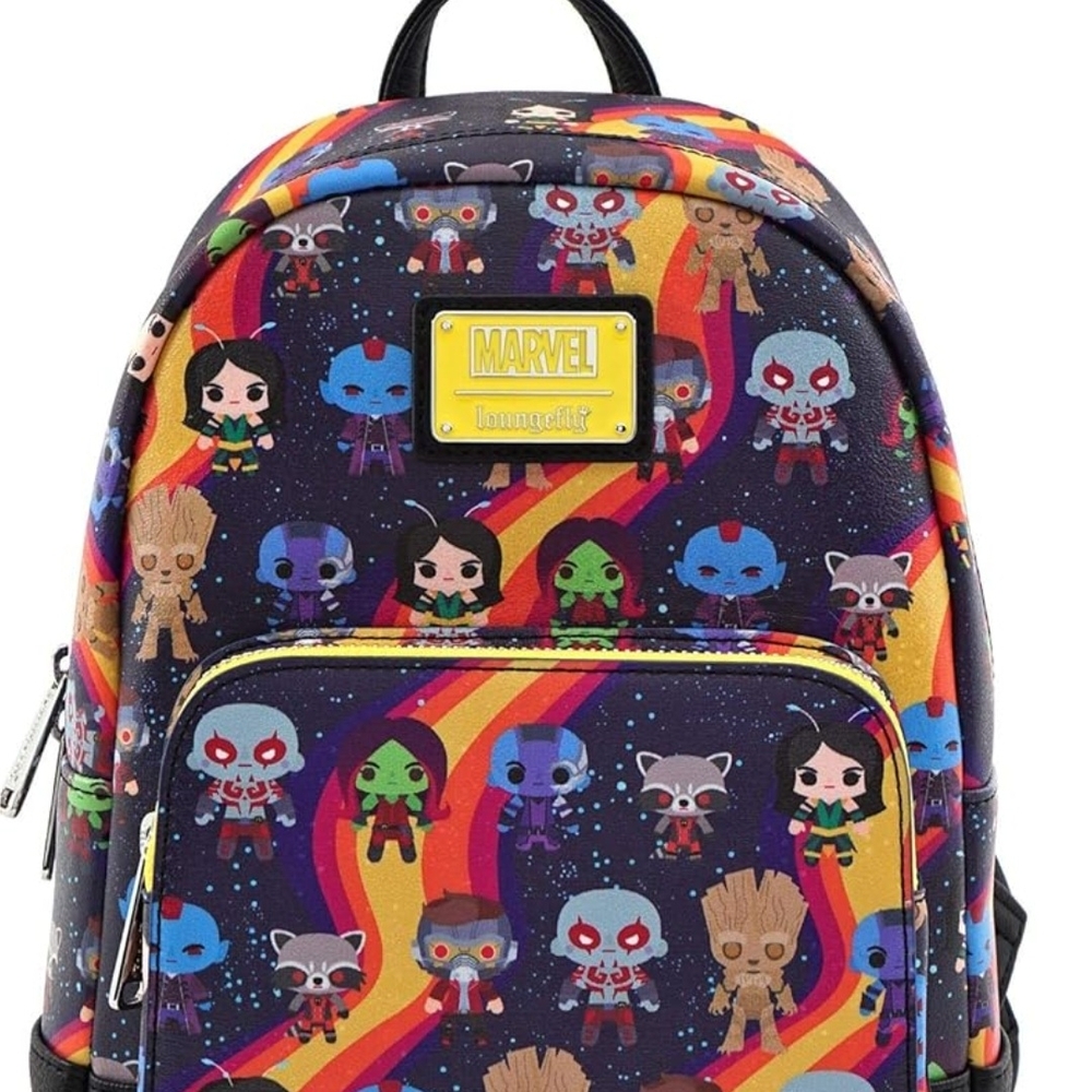 Loungefly x Marvel Guardians of the Galaxy Chibi Print AOP LIMITED